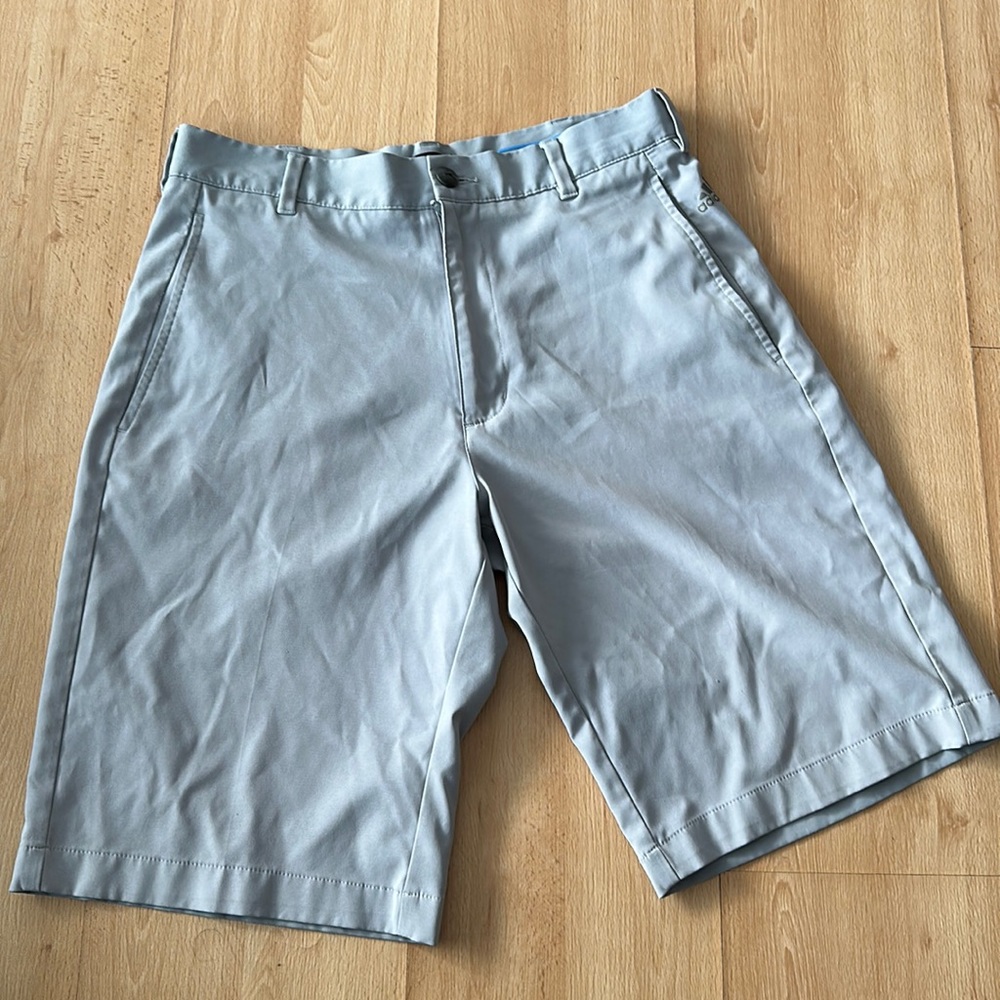 Grey adidas golf short